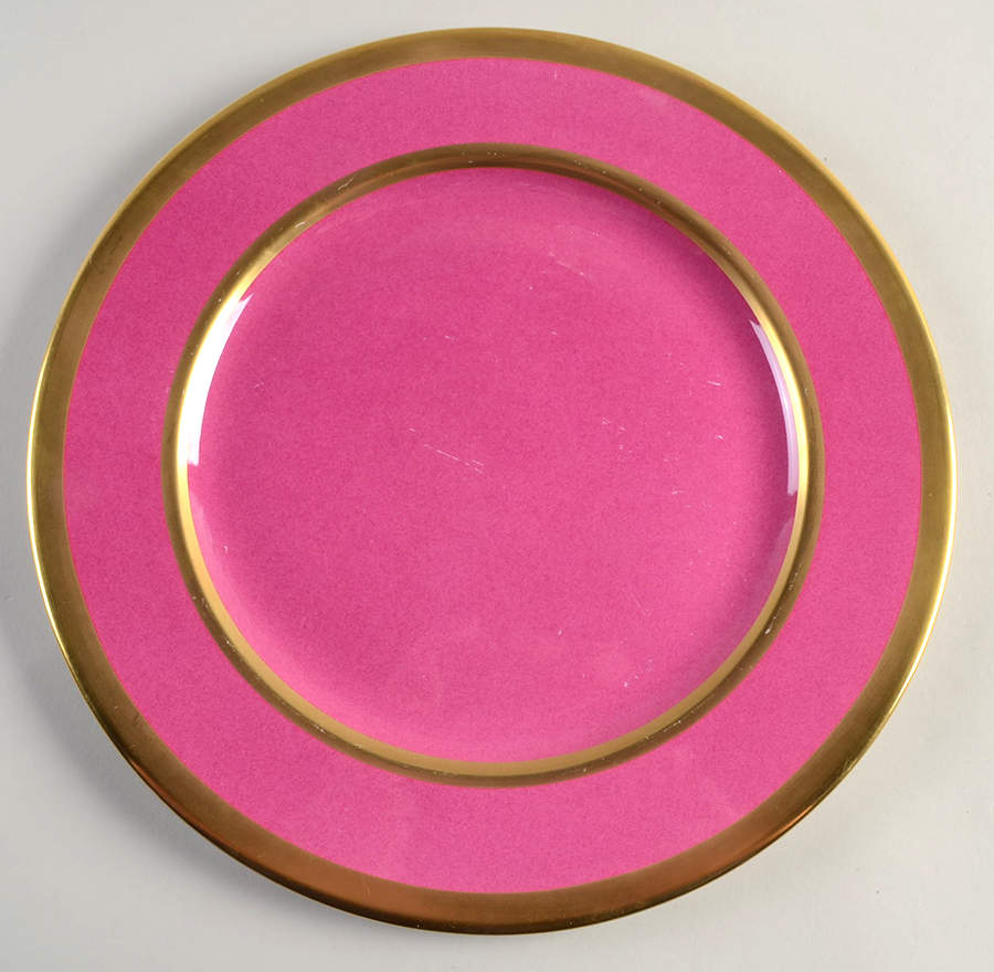 Avington Magenta Service Plate (Charger) by William Yeoward-1
