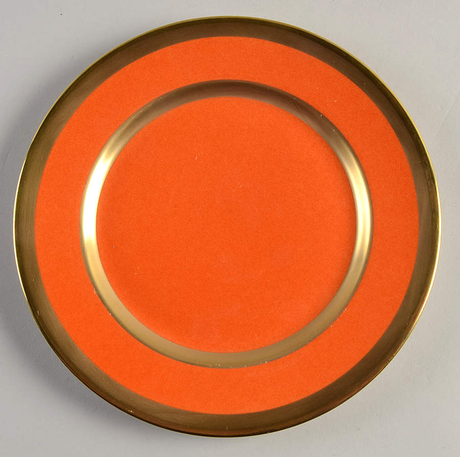 Avington Orange Salad/Dessert Plate by William Yeoward-1