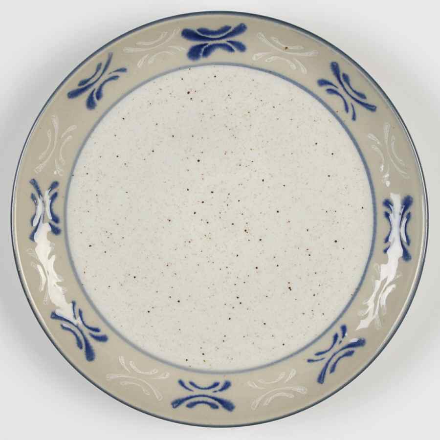 Azure Salad Plate by Yamaka-1