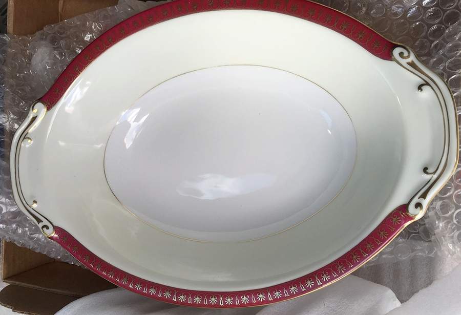 YAM99 11" Oval Vegetable Bowl by Yamaka-1
