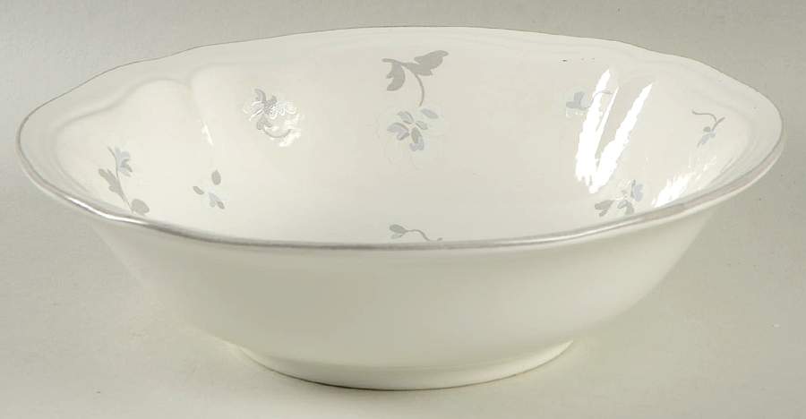 Queensbury Gray Coupe Cereal Bowl by Yamaka-1
