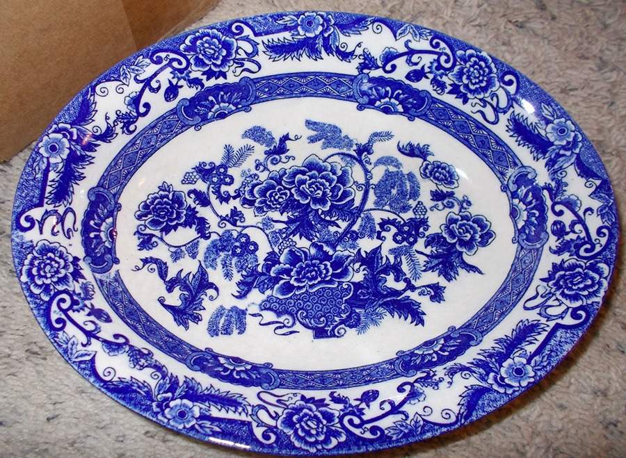 YSJ11 10" Oval Serving Platter by Yau Shing-Taiwan-Japan-1
