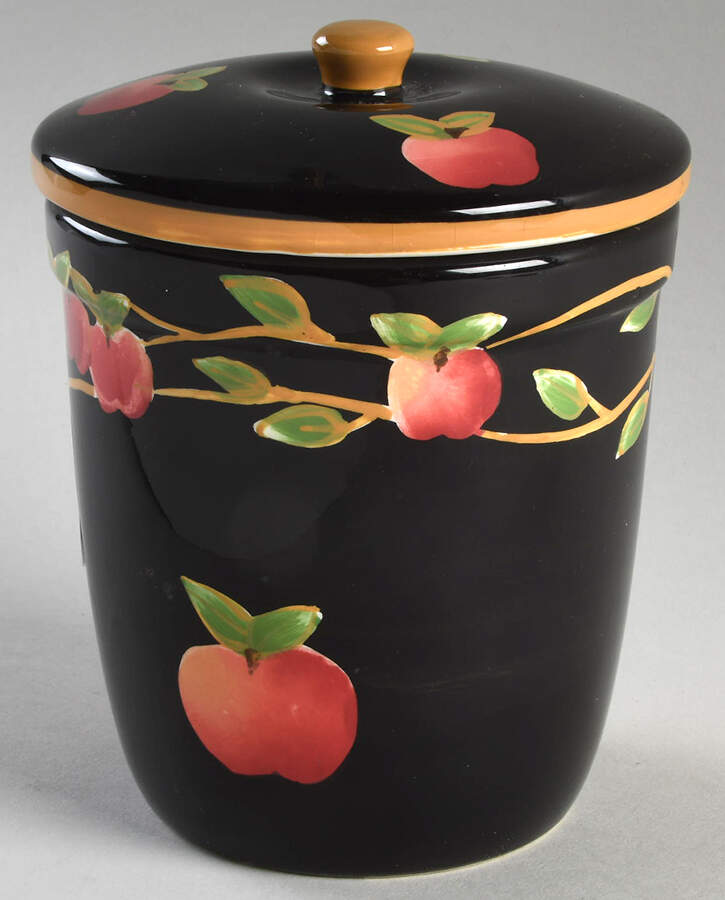 YOA1 Small Canister & Lid by Youngs China-1