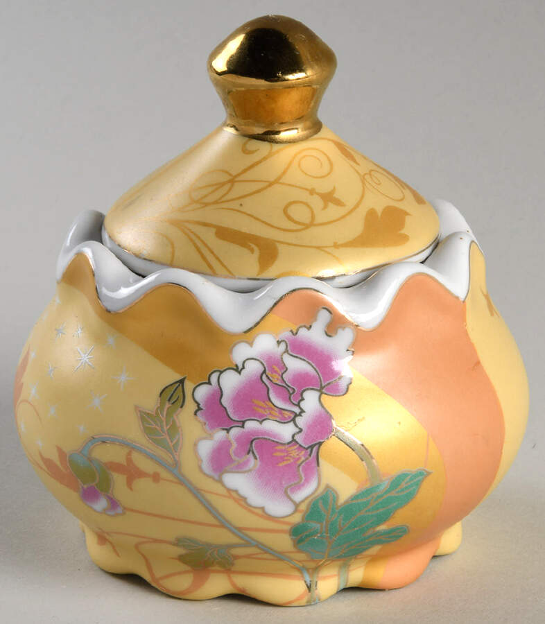 YAA14 Sugar Bowl & Lid by Yamasen-1