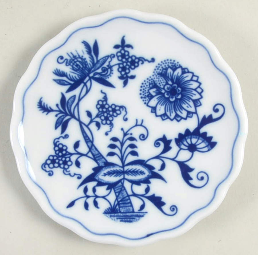 Blue Onion Coaster by Zwiebelmuster-1