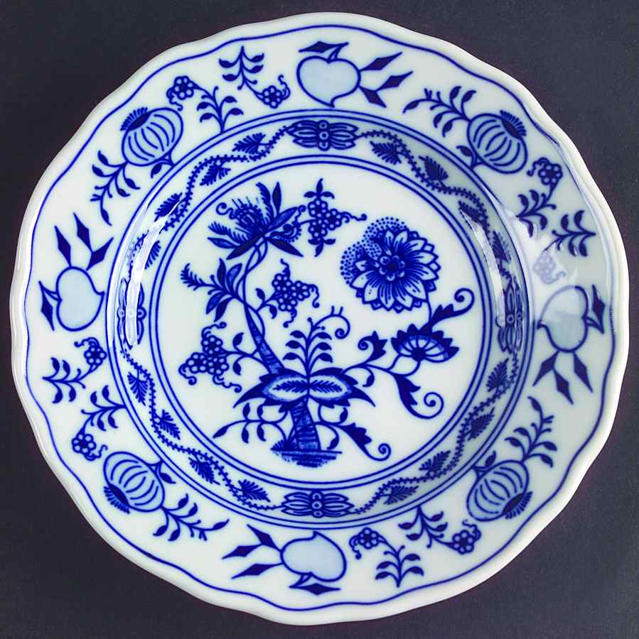 Blue Onion Dessert/Pie Plate by Zwiebelmuster-1