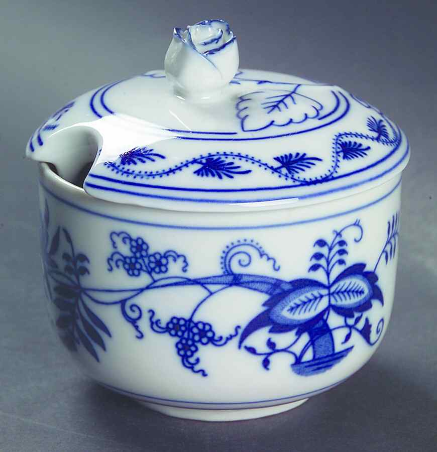 Blue Onion Jam/Jelly & Lid by Zwiebelmuster-1