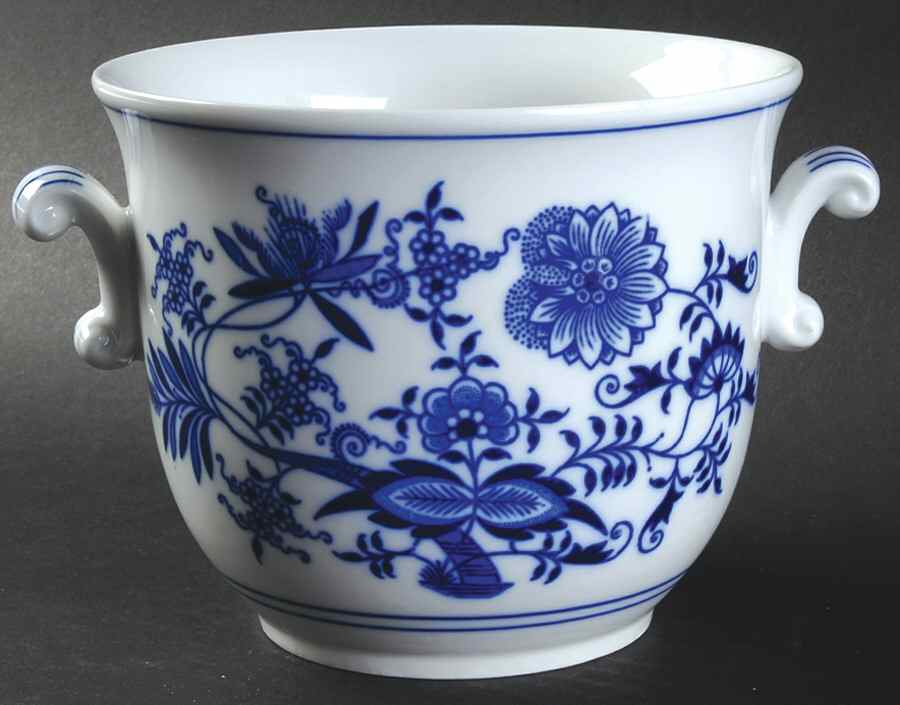 Blue Onion 5" Cachepot by Zwiebelmuster-1