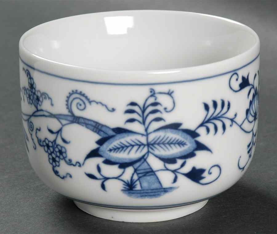 Blue Onion Open Sugar Bowl by Zwiebelmuster-1