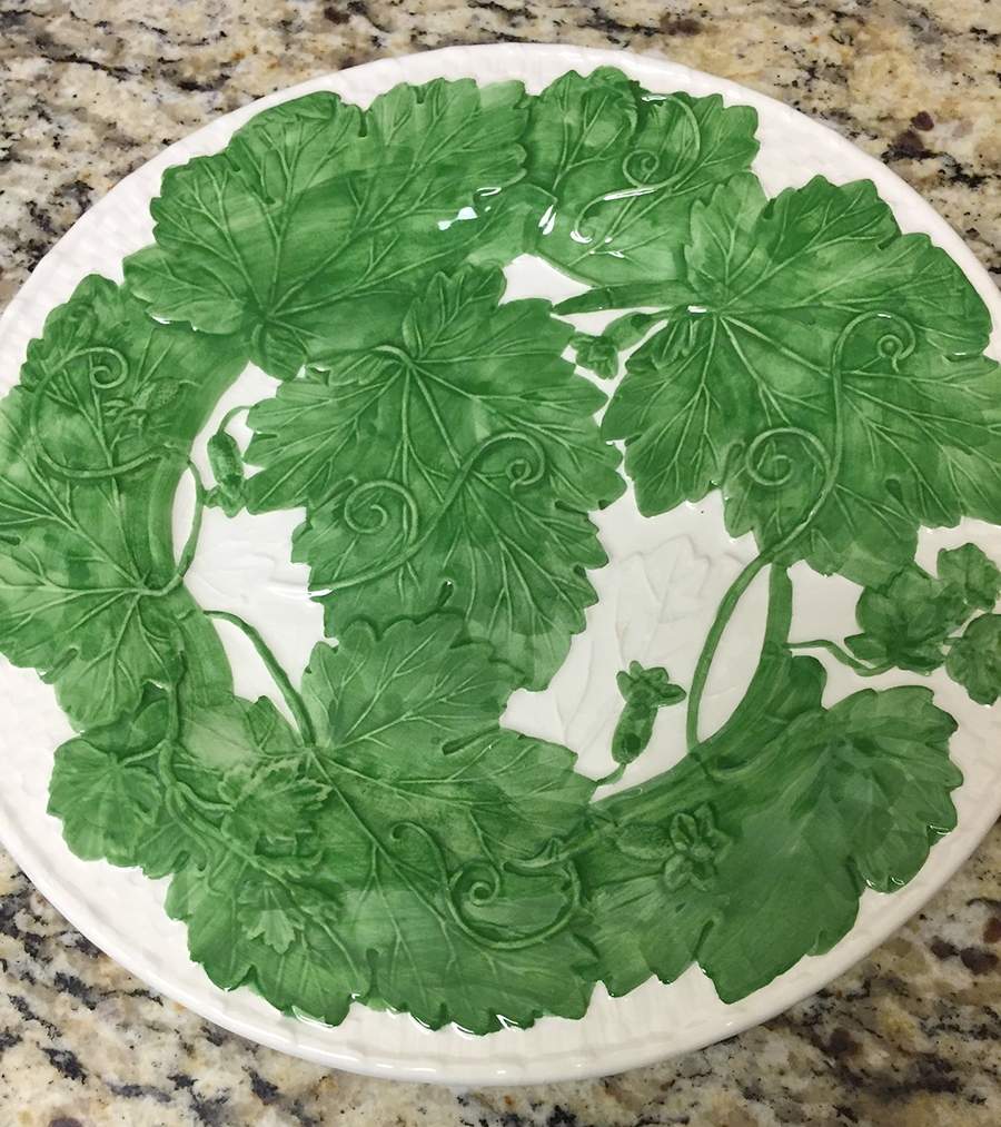 Trellis Dinner Plate by Zrike-1