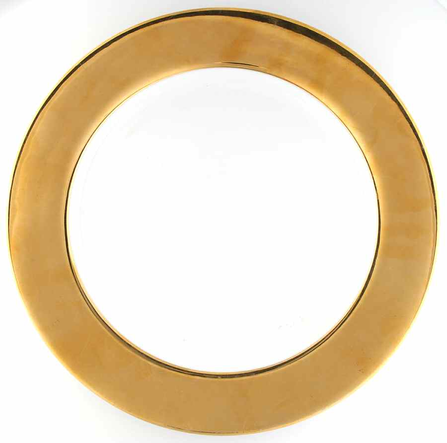 Color Bands Service Plate (Charger) by Zrike-1