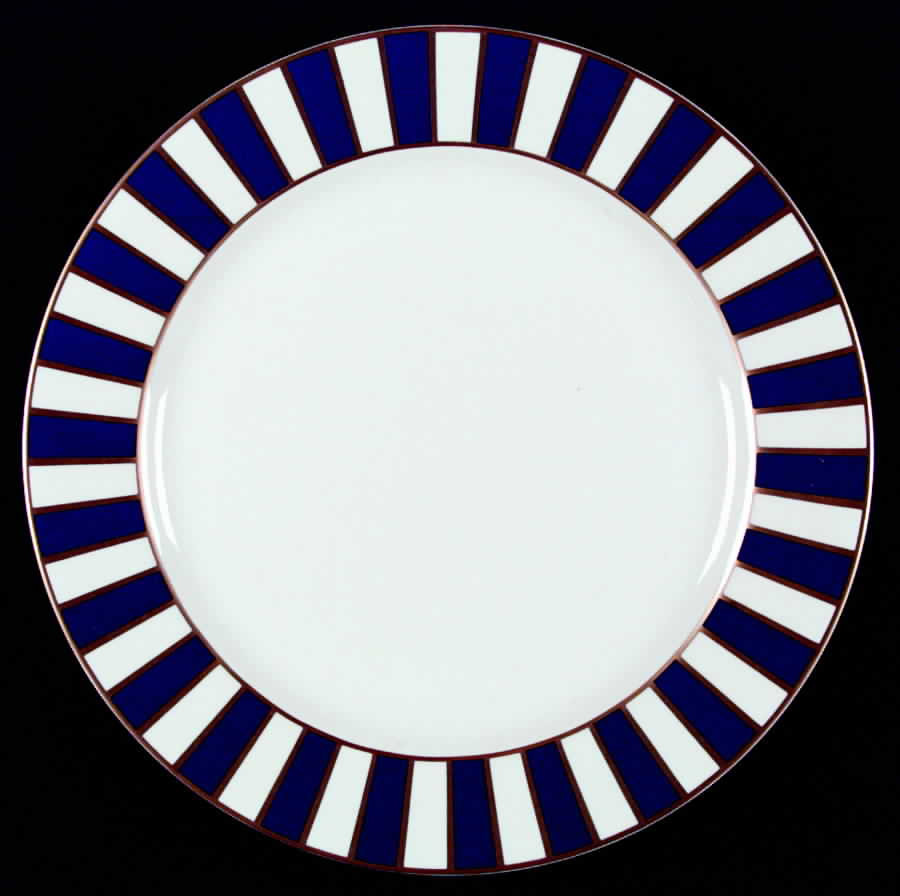Martinique Cobalt Blue Service Plate (Charger) by Zrike-1