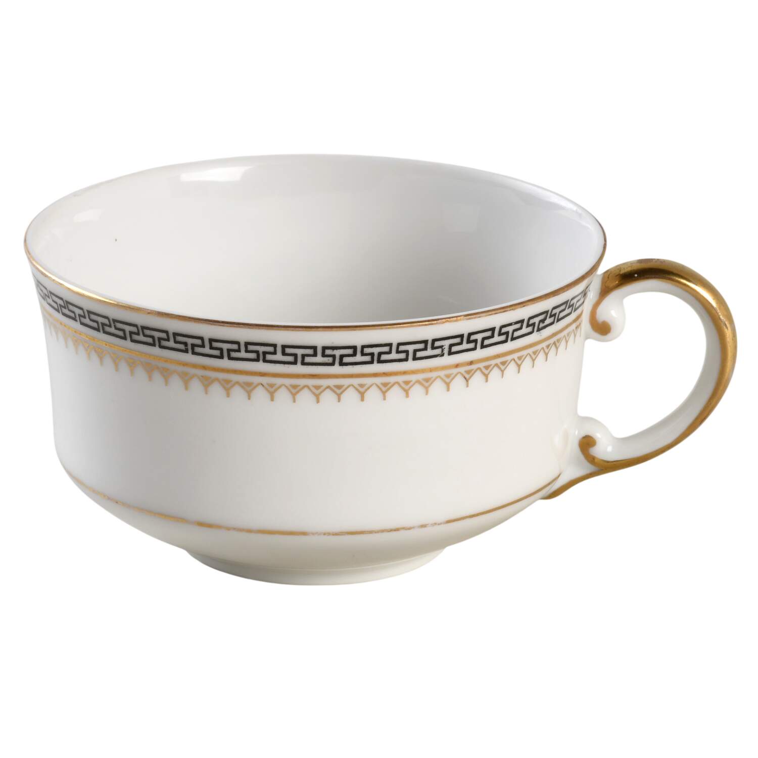 Athens (Black Key) Flat Cup by Z S & Co (Scherzer)-1