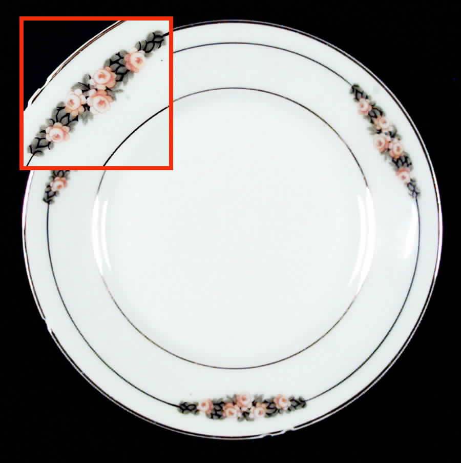 Manchester Bread & Butter Plate by Scherzer-1