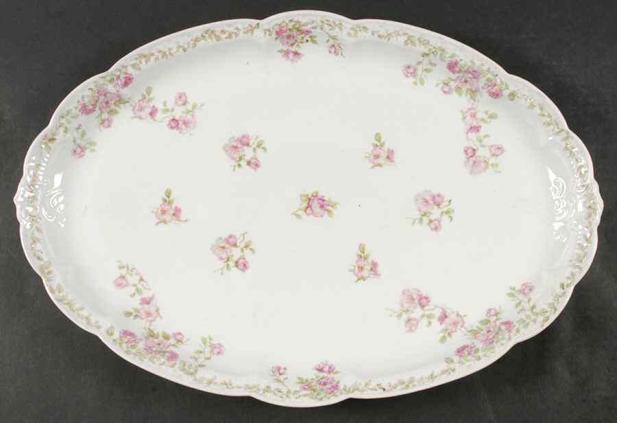 SCR196 17" Oval Serving Platter by Scherzer-1