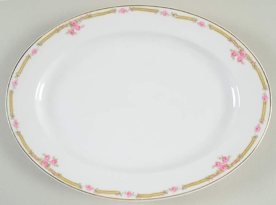 8778 11" Oval Serving Platter by Scherzer-1
