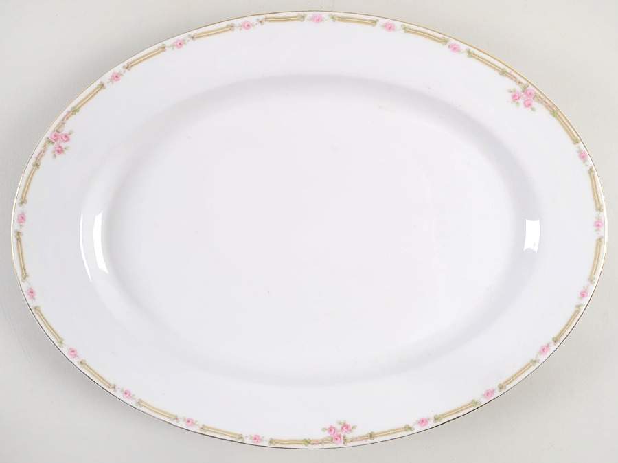 8778 15" Oval Serving Platter by Scherzer-1