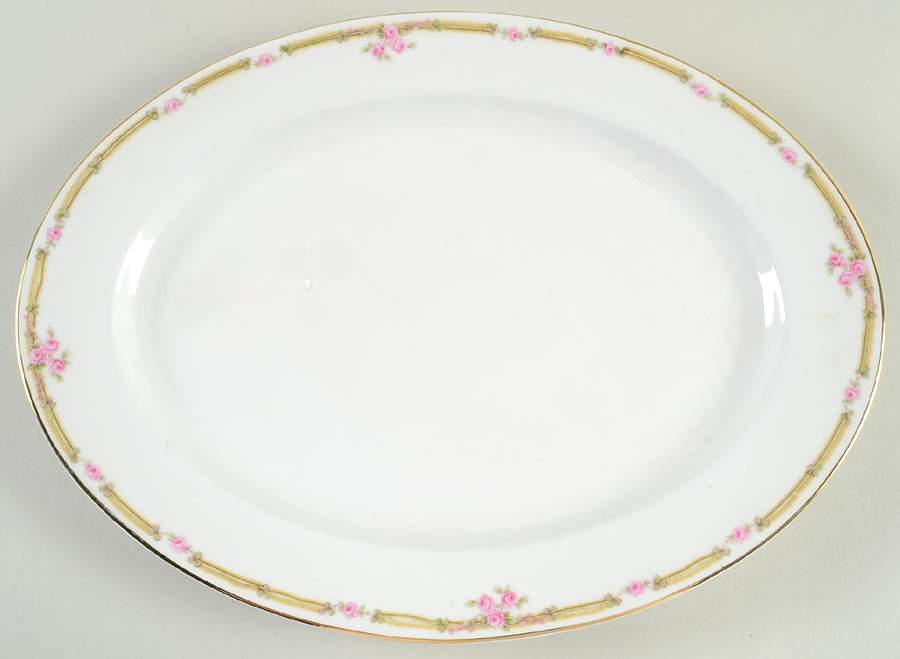 8778 14" Oval Serving Platter by Scherzer-1