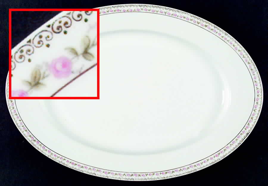 SCR315 14" Oval Serving Platter by Scherzer-1