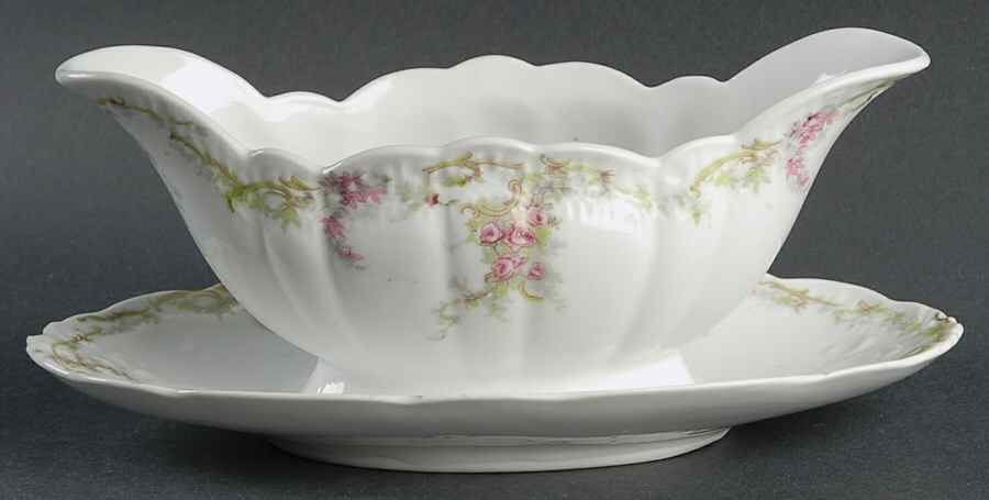 SCR333 Gravy Boat with Attached Underplate by Scherzer-1