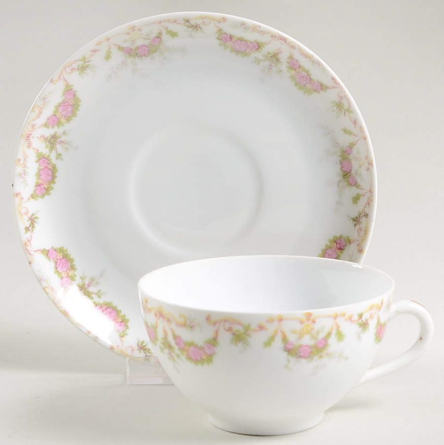 ZSC35 Flat Cup & Saucer Set by Z S & Co (Scherzer)-1