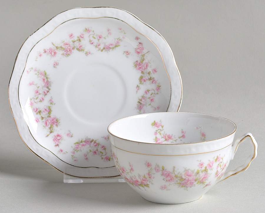 ZSC4 Flat Cup & Saucer Set by Z S & Co (Scherzer)-1