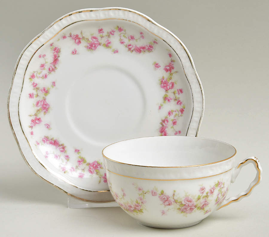 ZSC4 Flat Cup & Saucer Set by Z S & Co (Scherzer)-1