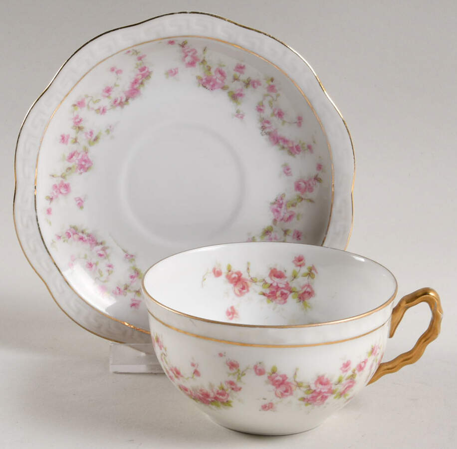 ZSC4 Flat Cup & Saucer Set by Z S & Co (Scherzer)-1