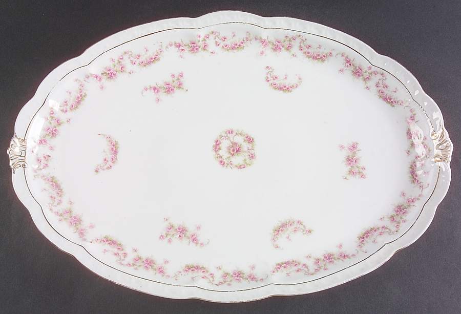 ZSC4 17" Oval Serving Platter by Z S & Co (Scherzer)-1