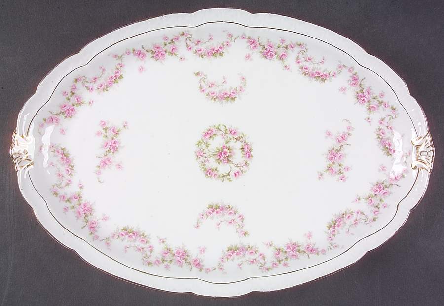 ZSC4 13" Oval Serving Platter by Z S & Co (Scherzer)-1