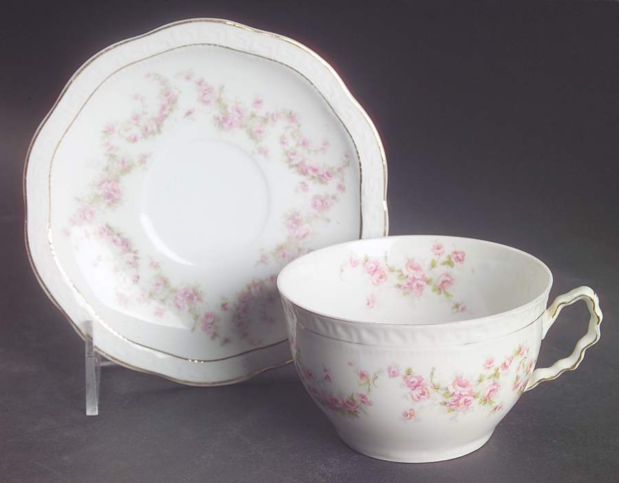 ZSC4 Flat Cup & Saucer Set by Z S & Co (Scherzer)-1