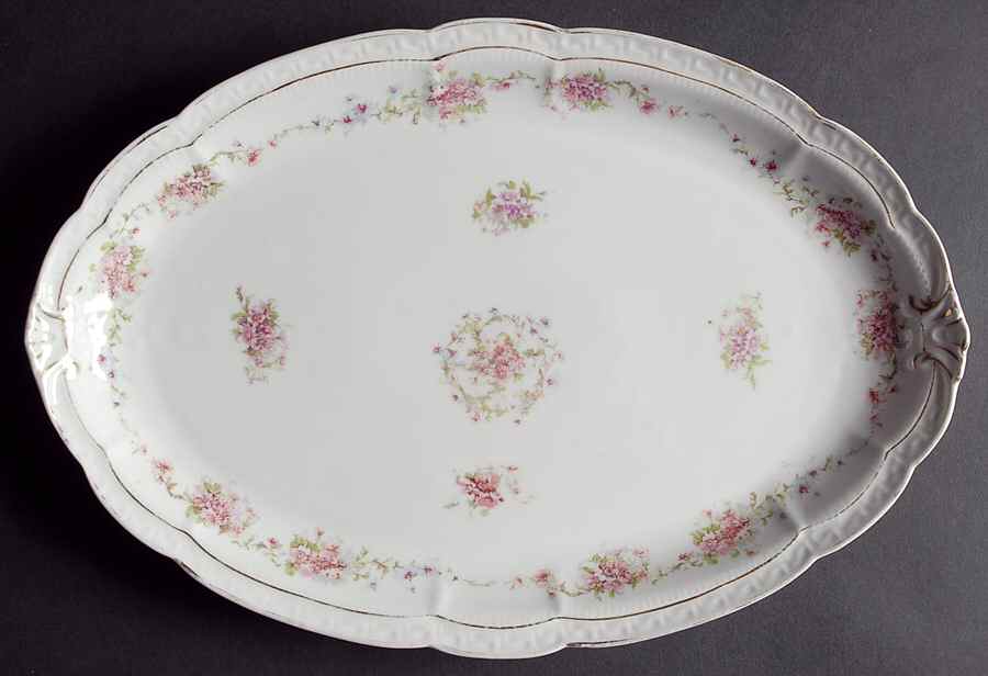 ZSC41 13" Oval Serving Platter by Z S & Co (Scherzer)-1