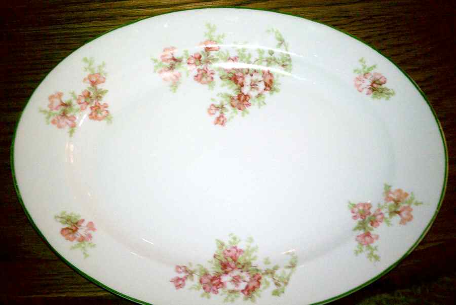 SCR441 14" Oval Serving Platter by Scherzer-1