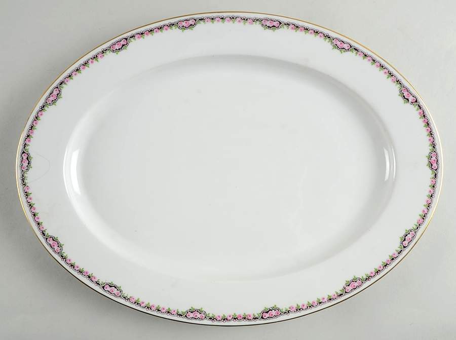 SCR34 15" Oval Serving Platter by Scherzer-1