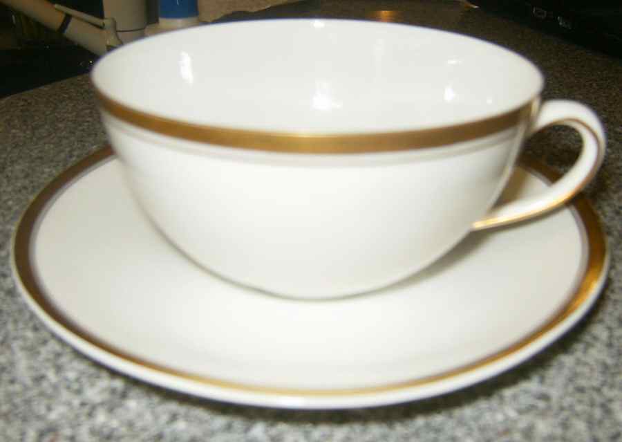ZSC55 Flat Cup & Saucer Set by Z S & Co (Scherzer)-1
