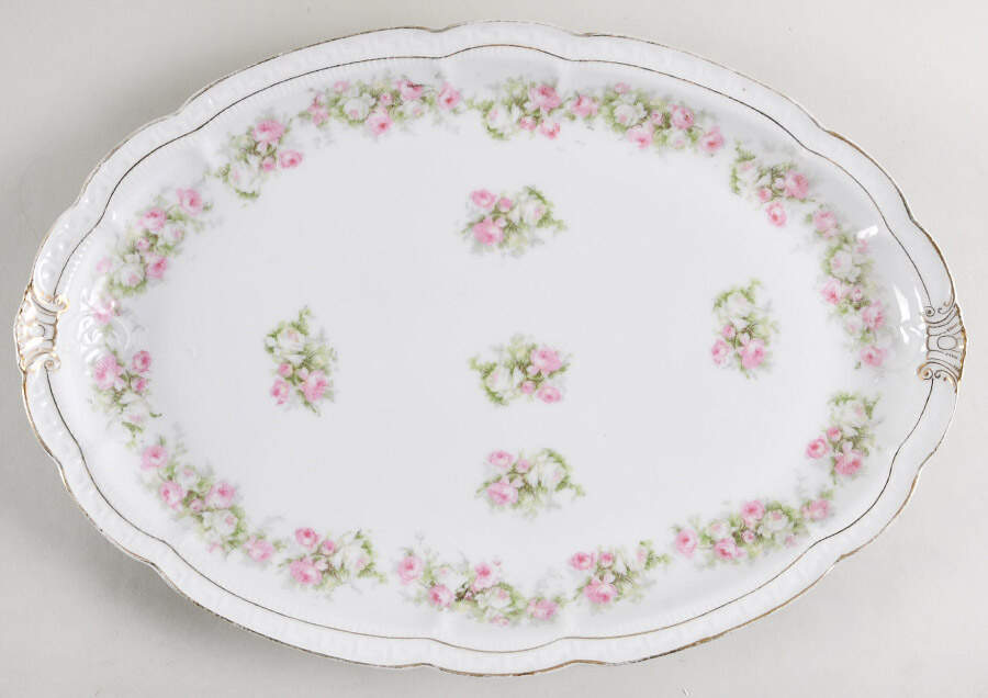 ZSC6 15" Oval Serving Platter by Z S & Co (Scherzer)-1