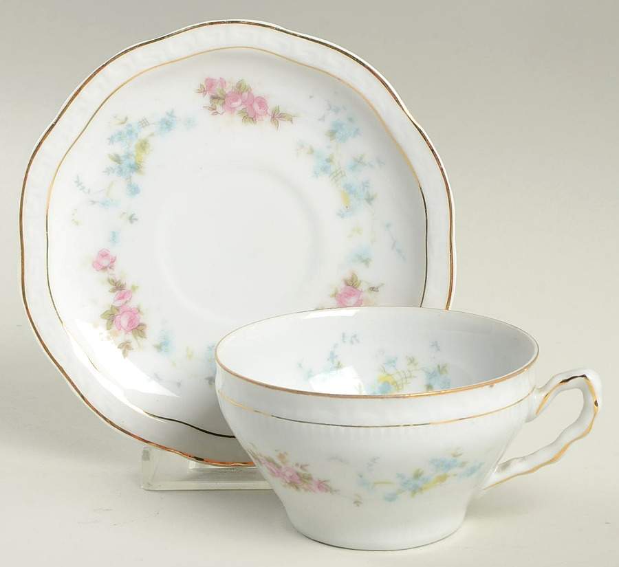 ZSC60 Flat Cup & Saucer Set by Z S & Co (Scherzer)-1