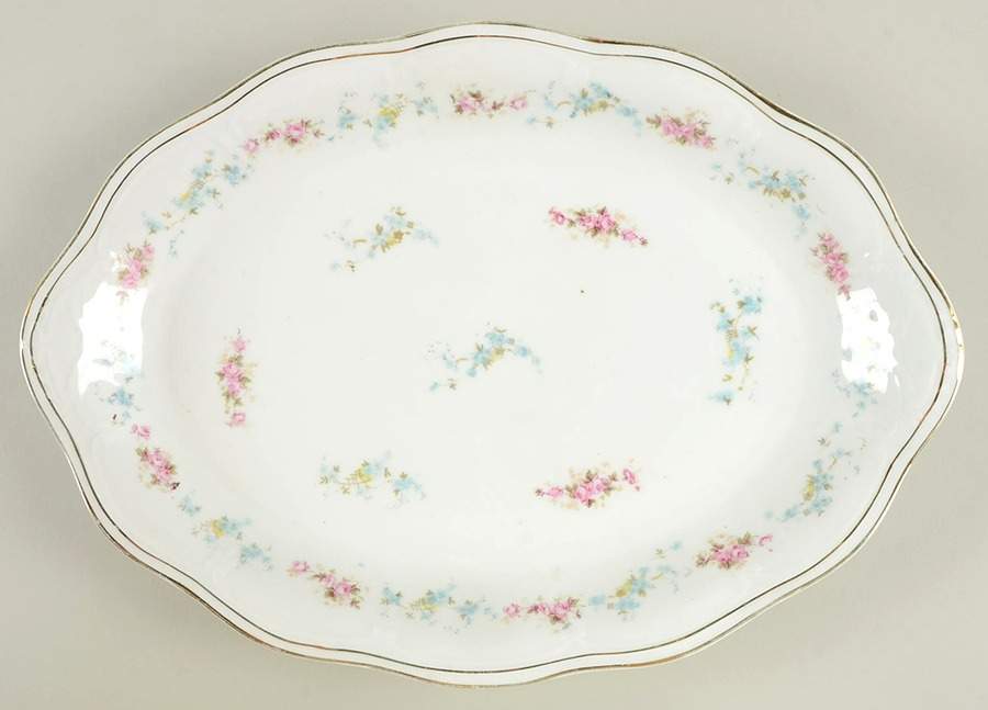 ZSC60 15" Oval Serving Platter by Z S & Co (Scherzer)-1