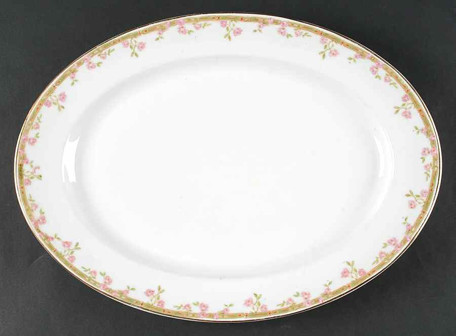 8709 15" Oval Serving Platter by Scherzer-1