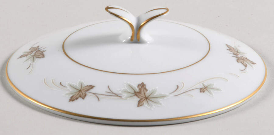 Autumn Gold Lid for Sugar Bowl by Zylstra-1