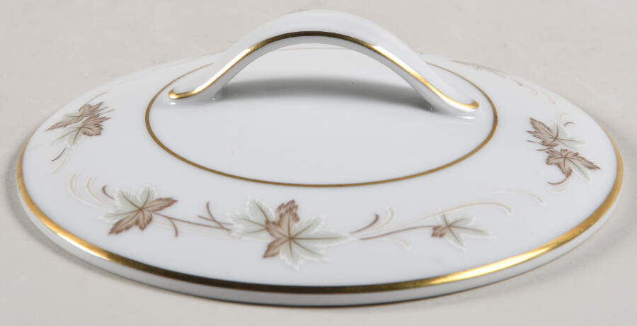 Autumn Gold Lid for Sugar Bowl by Zylstra-1