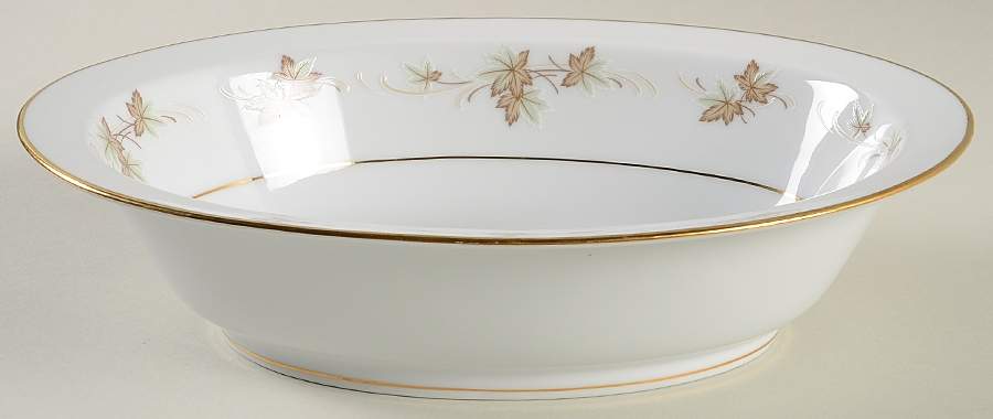 Autumn Gold 10" Oval Vegetable Bowl by Zylstra-1