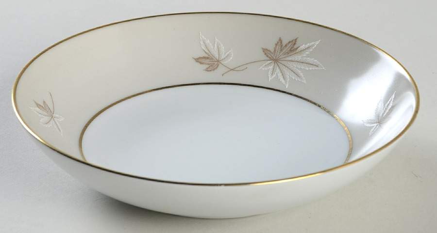 Frosted Leaves Fruit/Dessert (Sauce) Bowl by Zylstra-1