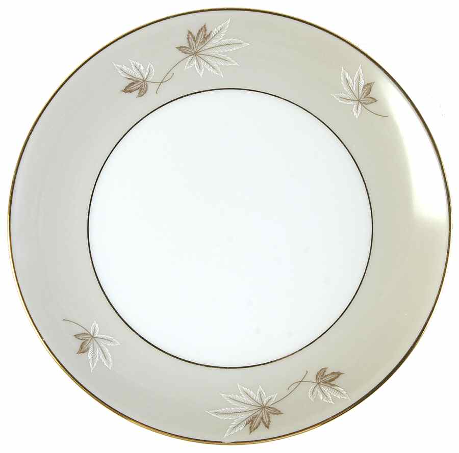 Frosted Leaves Bread & Butter Plate by Zylstra-1