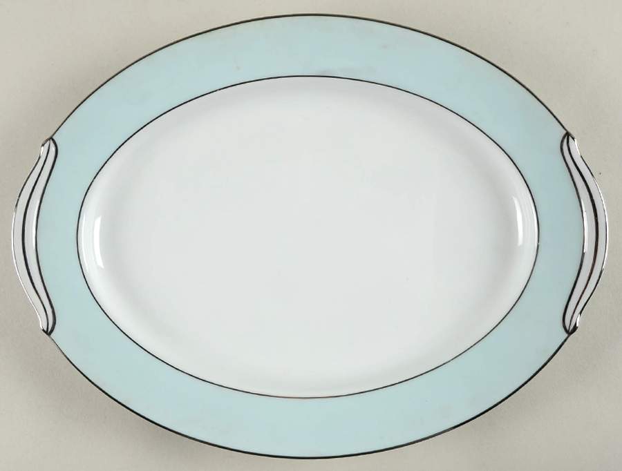 Serenity 13" Oval Serving Platter by Zylstra-1