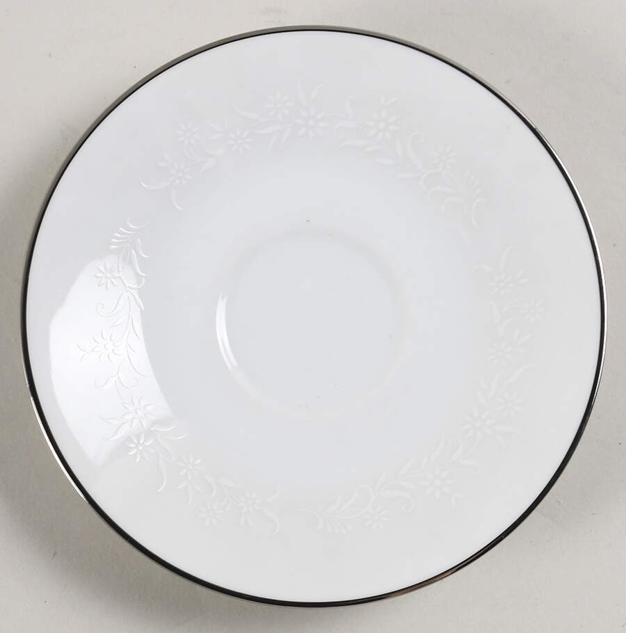 Snow Flower Saucer for Demitasse Cup by Zylstra-1