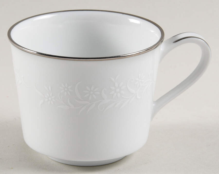 Snow Flower Demitasse Cup by Zylstra-1