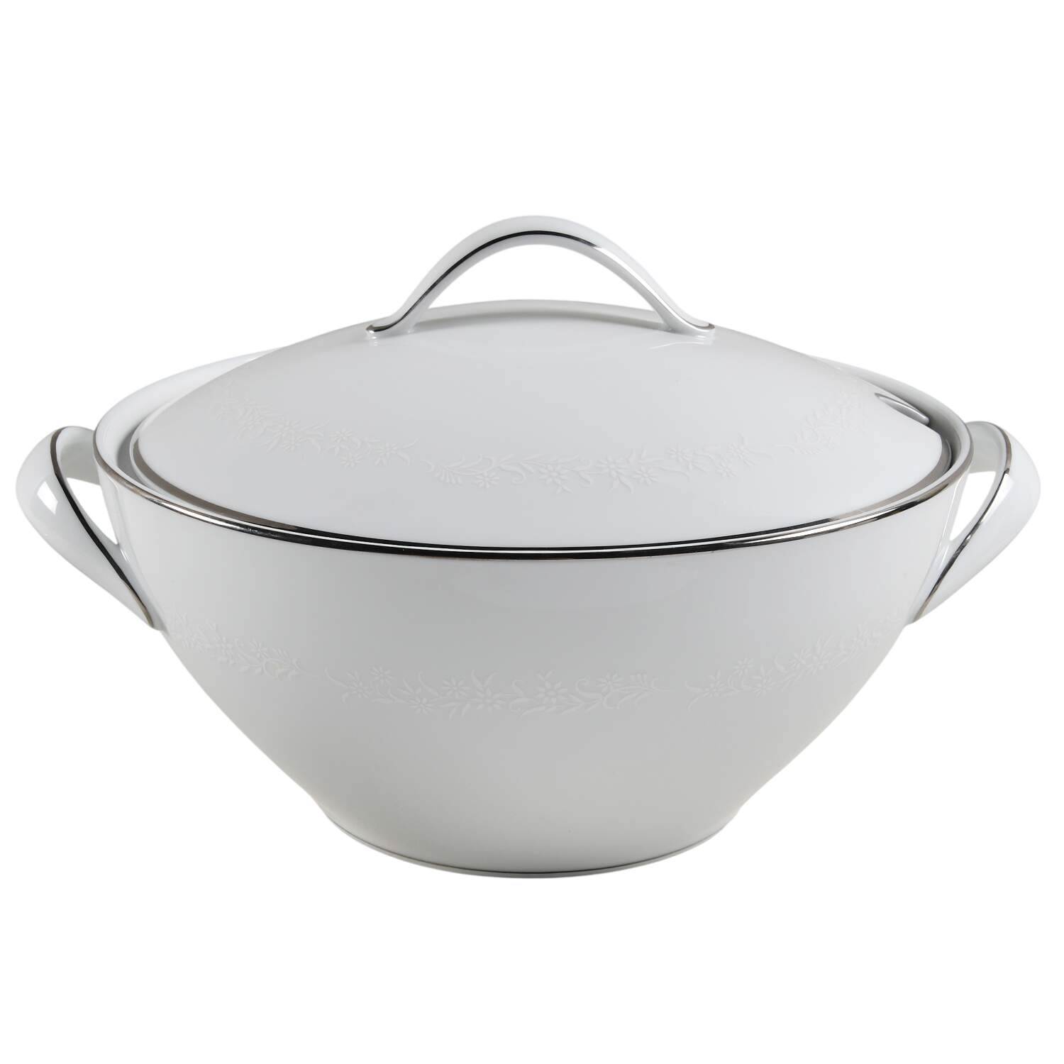 Snow Flower Tureen &  Lid by Zylstra-1