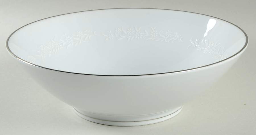 Snow Flower 8" Round Vegetable Bowl by Zylstra-1
