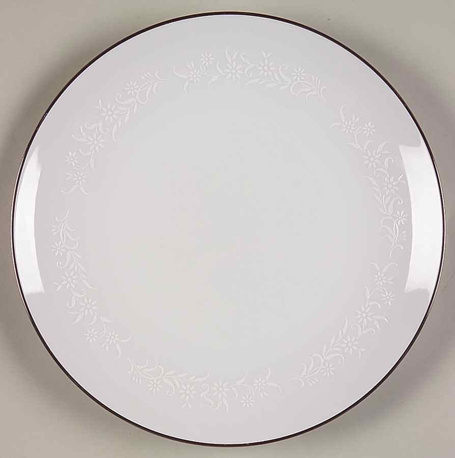 Snow Flower Salad Plate by Zylstra-1
